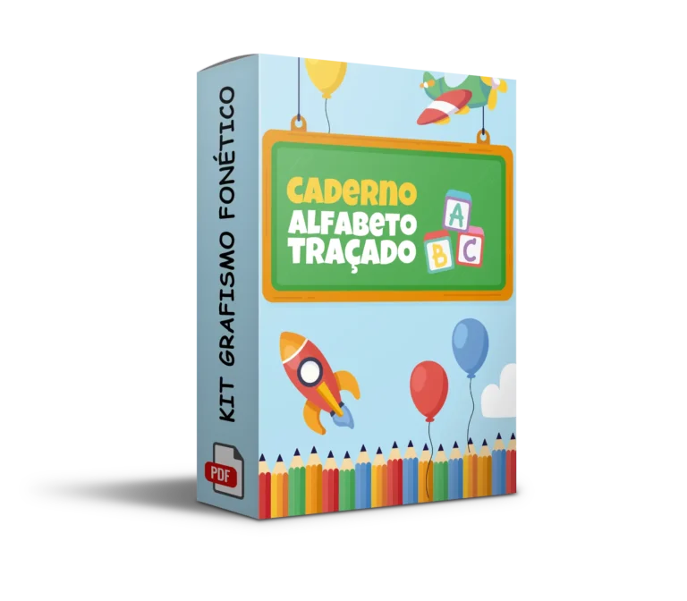 Caderno Alfabeto Traçado