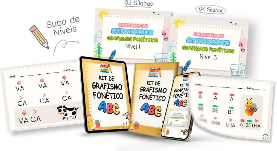 Kit Grafismo Fonético
